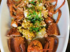 蒜蓉开边波士顿龙虾-范饭椰林川湘味海鲜·椰子鸡(三亚湾椰梦长廊店)