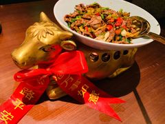 28秒爆炒黄牛肉-望湘园·洞庭渔宴(浦江欢乐颂店)