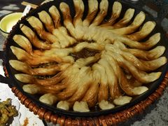 排骨豆角卷子-华盛园卷子王农家菜水库鱼