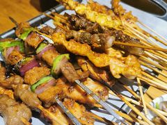 锡盟羔羊肉串-聚点串吧·北京烧烤(公益西桥店)