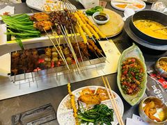 -河坝烧烤串城(金达莱店)