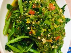 剁椒藤菜-洪霞餐馆