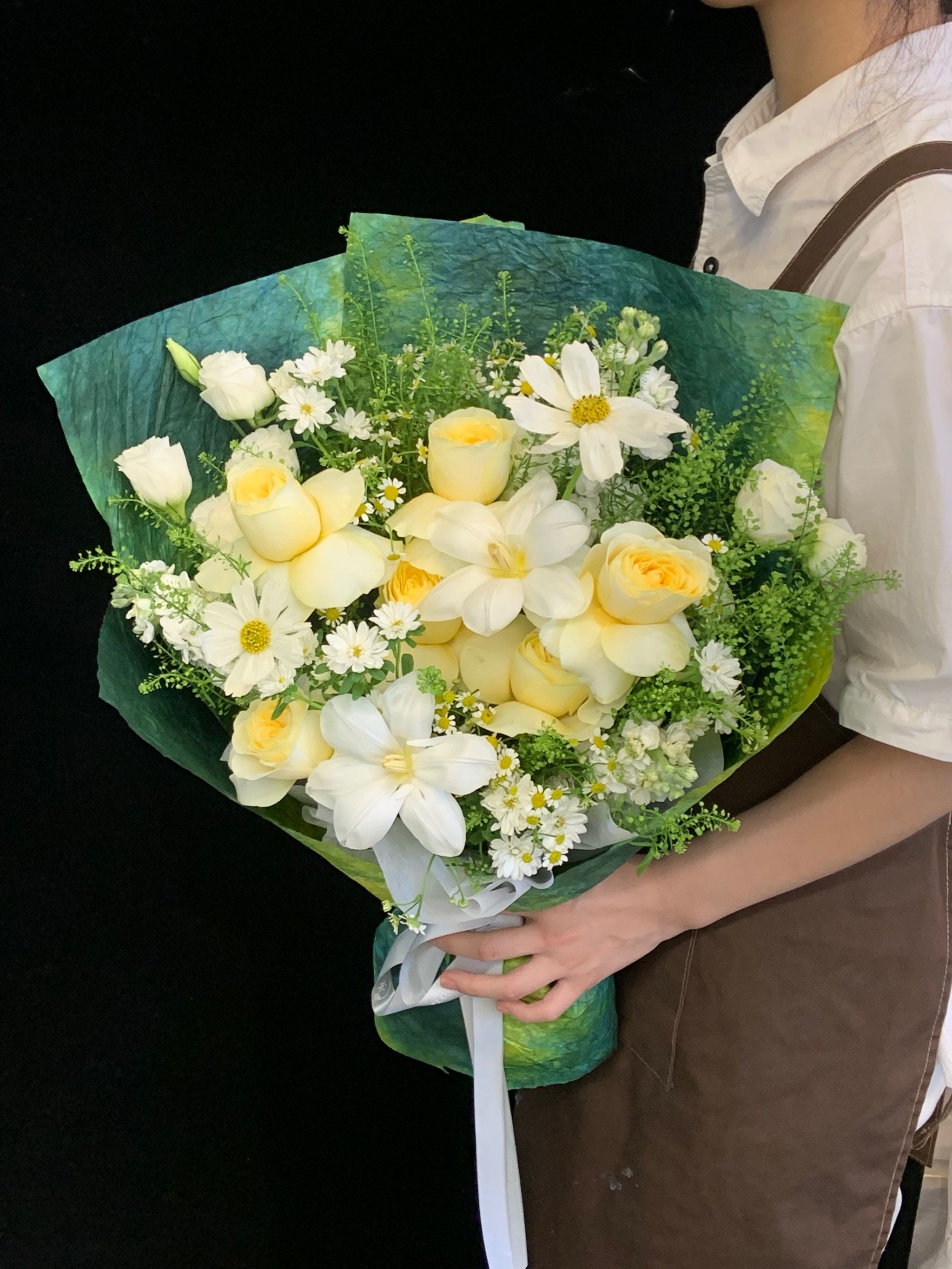今日份毕业花束
送往中国科学大学的花束98
#毕业花束 #科学