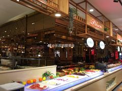 自助取餐区-比尔森韩式烤肉自助(国商店)
