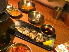 烤青花鱼-春熙台韩国料理·章鱼肥牛(西丽店)