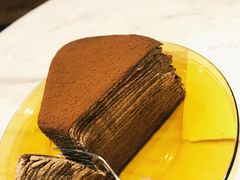 黑巧克力千层蛋糕-Awfully Chocolate(来福士广场店)