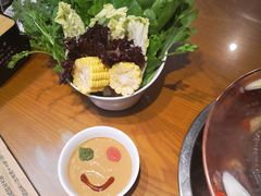 蔬菜拼盘-古铜老院铜锅涮肉·清真(双井店)