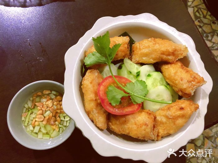 大头虾越式风味餐厅(光明广场店)越式香炸墨鱼卷图片