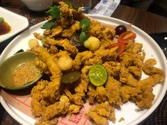 鲜果盐酥鸡-宋庄魁元艺术餐厅