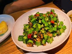 榄菜肉末四季豆-潮粥荟·潮汕砂锅粥(朝阳大悦城店)