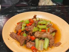 小炒黄牛肉-廖川菜(太阳宫店)