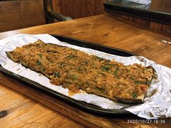 蒜香茄子-老东镇啤酒屋海鲜加工·蒸汽海鲜·海鲜烧烤(台东店)