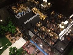 建筑模型-唐廊烤鸭店(工体店)