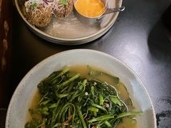 水豆豉炒空心菜-Ameigo梅果·云贵川bistro(长宁来福士店)