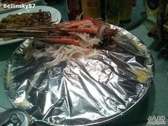 石烤串串虾-58米-打酱友•斑鱼海鲜粥火锅(吴桥店)