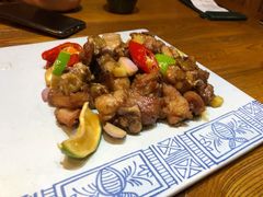 傣族柠檬鸡-云海肴·云南小炒·汽锅鸡(天津国金汇店)