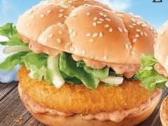 美洲风味三文鱼堡-麦当劳(东吴广场银泰城店)