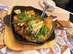 香茅草烤罗非鱼-云海肴·汽锅鸡·云南菜(苏州中心店)