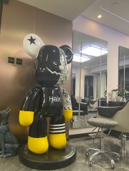 -INS羽毛接发·巴黎画染