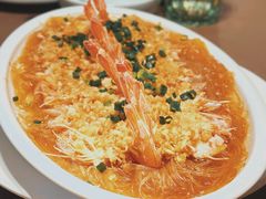 金银蒜蓉粉丝开边虾-有璟阁港式餐厅(国贸商城店)