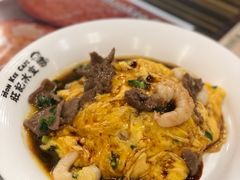 滑蛋蝦仁牛肉飯-旺记冰室(九龙中心大厦店)