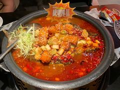 -探鱼·鲜青椒爽麻烤鱼(广州花都来又来店)