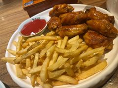 烤翅拼薯条-老宁波1381餐厅(宏泰广场店)