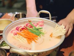 泡菜肥牛部队锅-春熙台韩国料理·章鱼肥牛(西丽店)