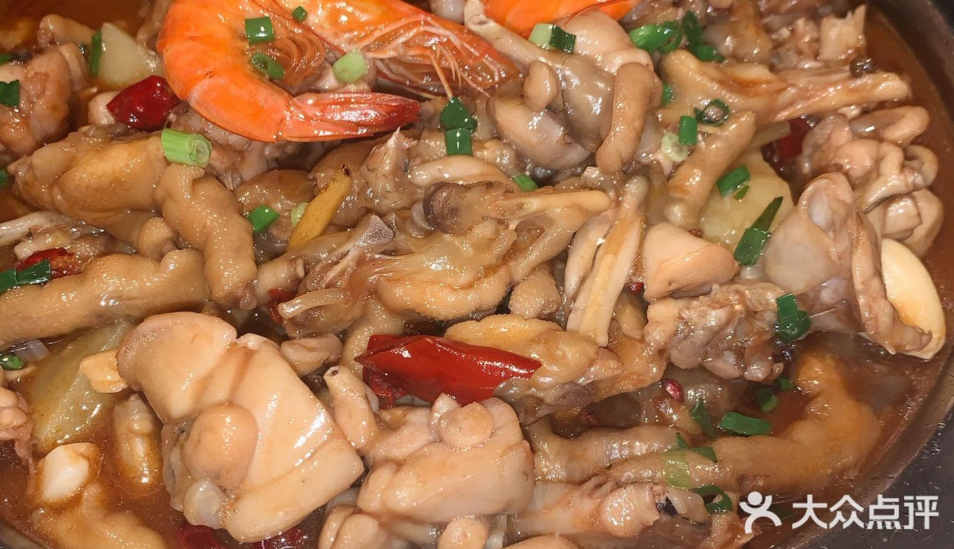 100元多一点吃双人正宗肉蟹煲
