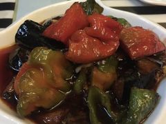 虎皮辣子烧茄子-海尔巴格一甸茶餐厅(团结路店)