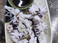 芥末白灼八爪鱼-贞姨美食·老字号海鲜大排档