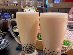 冷铁观音珍珠奶茶-湊湊火锅·茶憩(打浦桥日月光店)