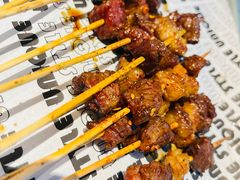 昭通小黄牛肉小把串10串-火塘云南烧烤大排档