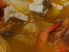 石锅海鲜豆腐-渔家风味·鲅鱼水饺·央视展播·海鲜天津菜(开发区店)