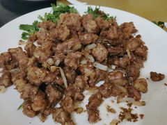 孜然羊肉-清真宏玉祥黄门脸餐厅(华荫东里店)