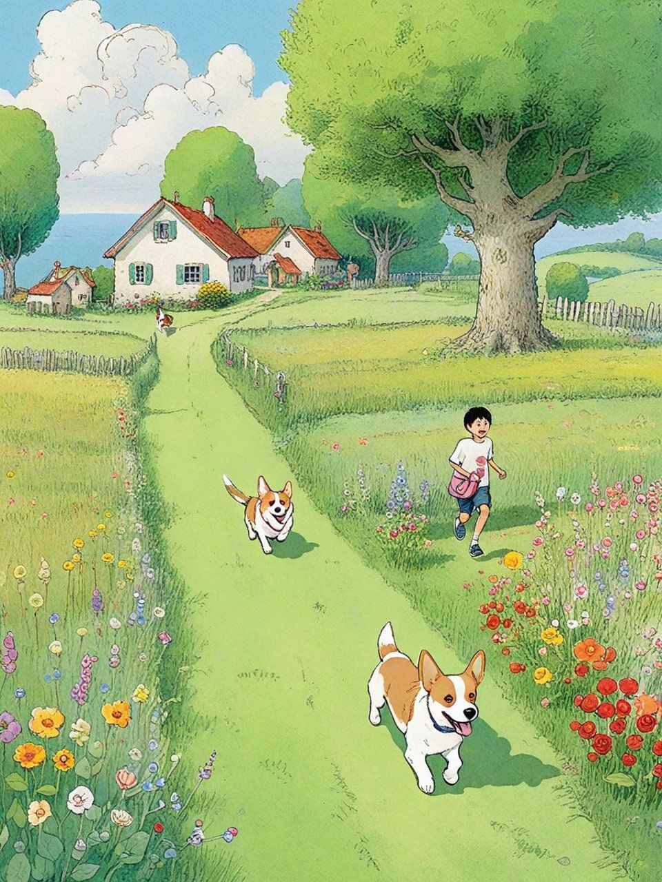 你喜欢这样的田园风吗?