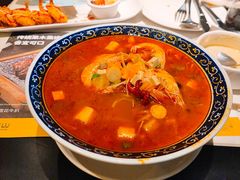 酸辣海鲜汤泡饭-半秋山西餐厅(襄阳万达店)