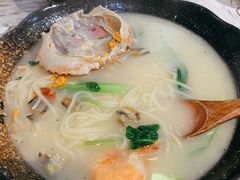 膏蟹汤面-十面欢腾·海鲜面·台式Bistro(长乐路店)