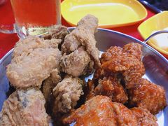 双拼炸鸡半半-BHC炸鸡(明洞总店)