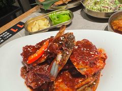 -草家酱蟹炭火烤肉店(珲春南路一店)