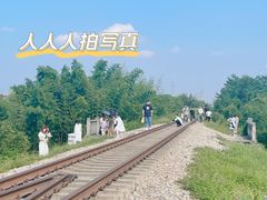 -乌龙涧铁道铁轨景