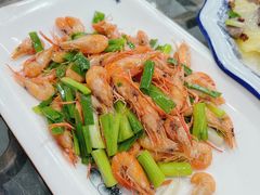 葱爆虾-广迎居老正兴菜馆