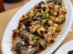 豉汁蒸钳鱼-吉莲利苑海鲜酒家(珠海拱北29年老字号店)