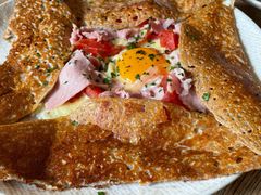 巴黎火腿鸡蛋芝士蘑菇可丽饼-RAC BAR(安福路店)