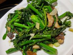 方鱼香菇炒芥兰-七寸飝大饭店(马场店)