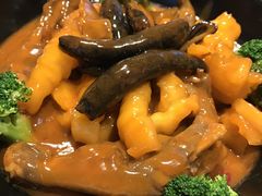 虎沙胶海参玉掌煲-陶缘一号·四季缘·老字号顺德菜·户外婚礼家宴(西滘店)