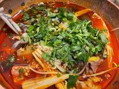 牛油锅底-成都你六姐·牛肉冒菜·麻辣香锅(长泰广场店)