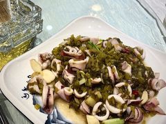 酸菜炒鱿鱼-温岭人家(红花北路店)