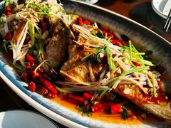 崂山水库鱼-崂山水果园农家宴(泉水鸡店)
