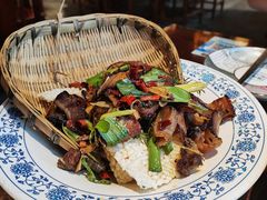【隆府必点】柏枝锅巴腊肉-杨记隆府(汉街店)